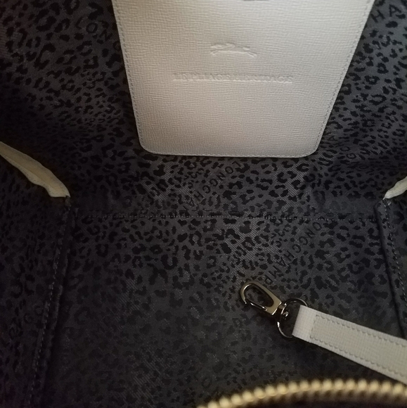 Longchamp Heritage Cream Satchel Bag - Picture 10 of 16